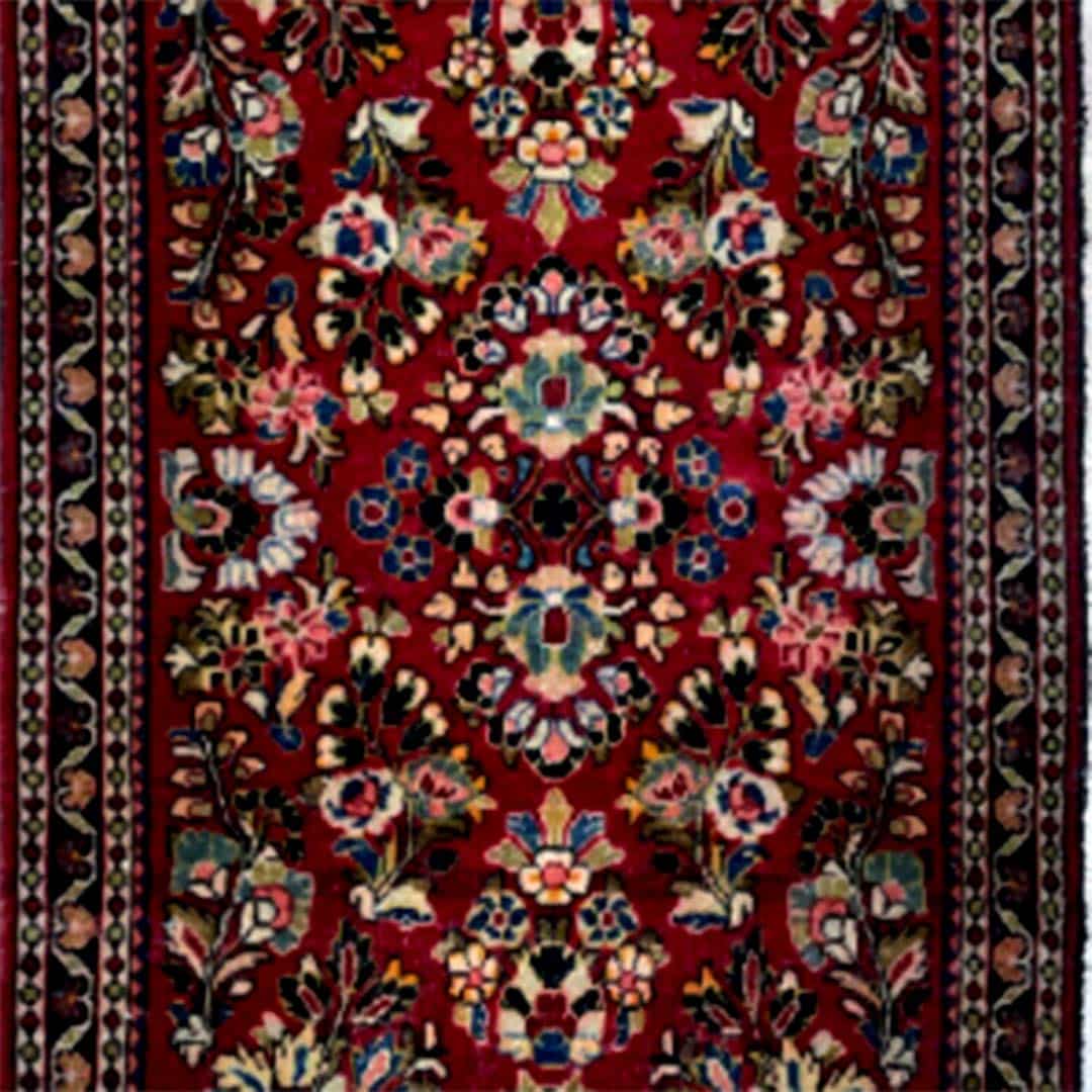 Fantastic Floral - 1940s Antique Sarouk Rug - Persian Carpet - 2'2'' x 4'3" ft.