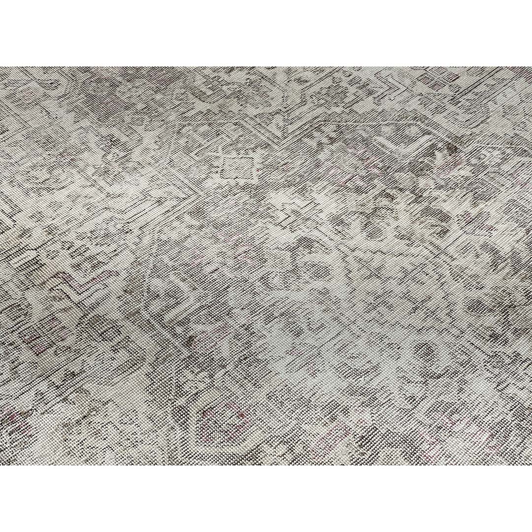 Outstanding Overdyed - 1940s Antique Vintage Rug - Tabriz Carpet - 8'3" x 12'1" ft.
