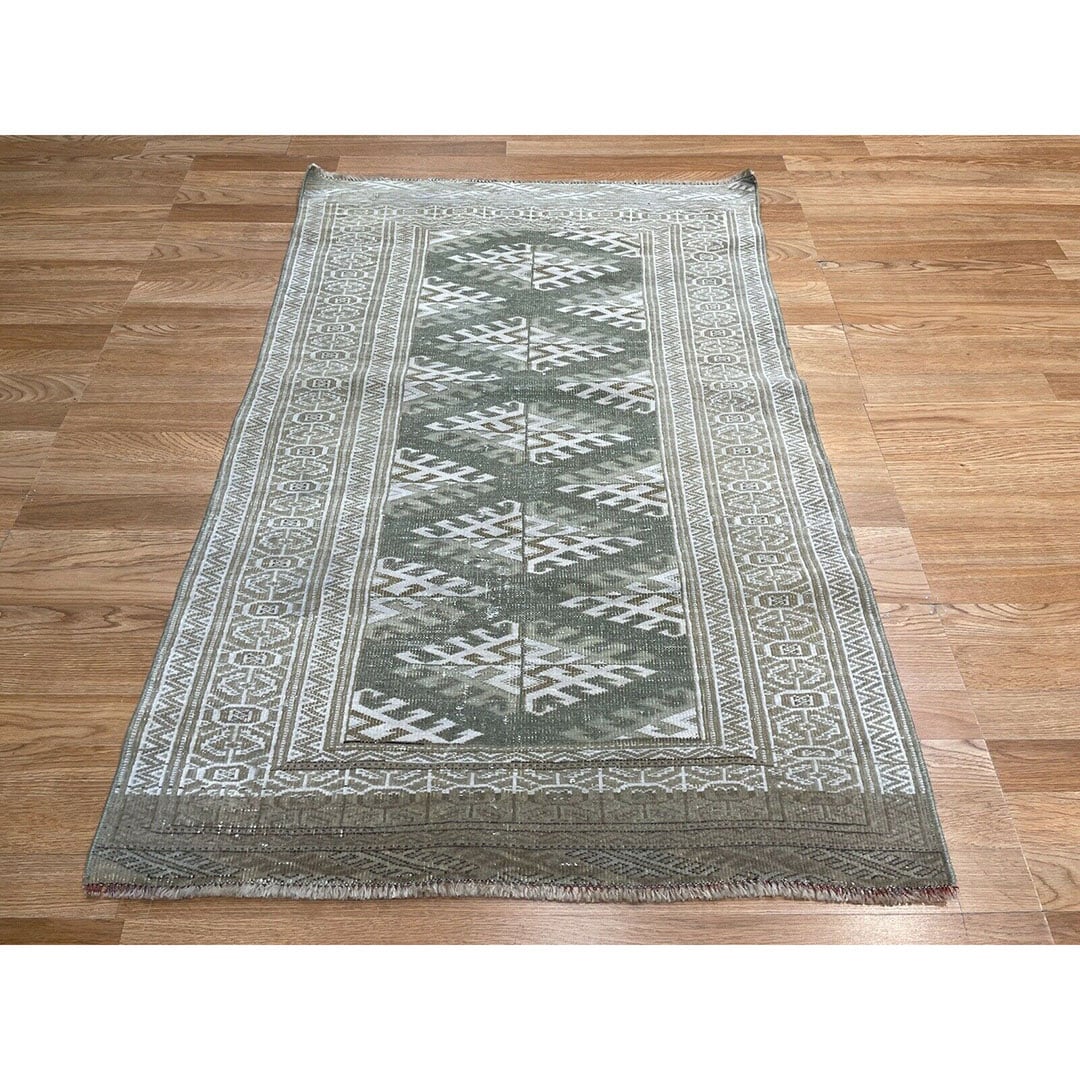 Tremendous Turkmen - 1910s Tekke Tribal Rug - Vintage Carpet - 3'3'' x 4'8'' ft