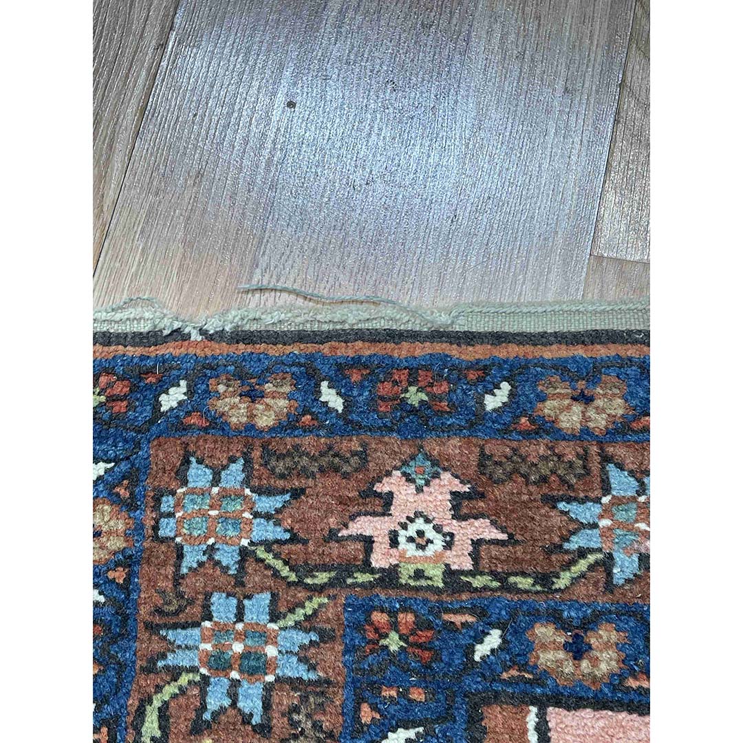 Special Serapi - 1900s Antique Persian Rug - Heriz Carpet - 3'1" x 5' ft