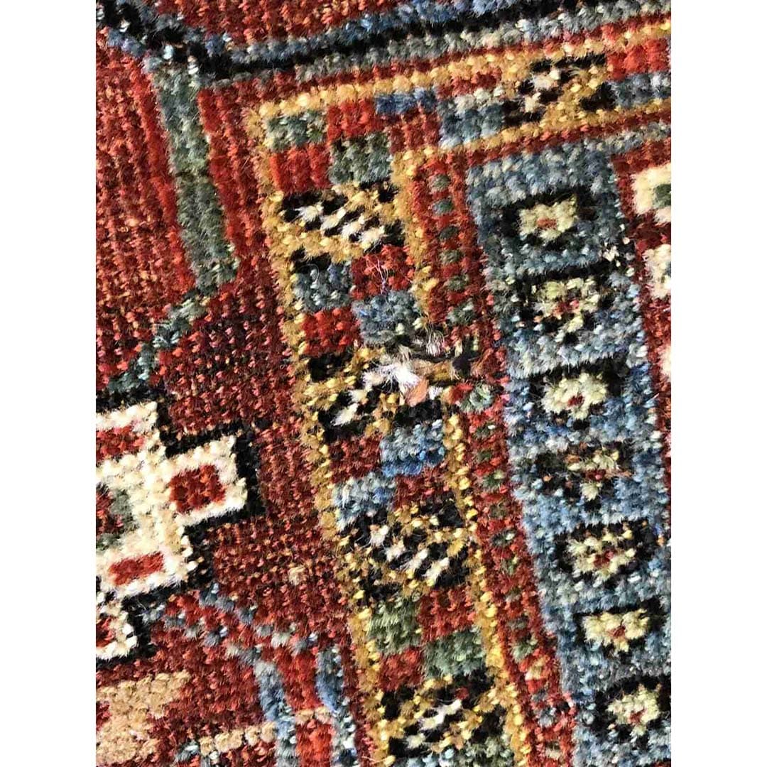 Quality Qashqai - 1910s Antique Shiraz Rug - Tribal Carpet - 4'1" x 6'9" ft