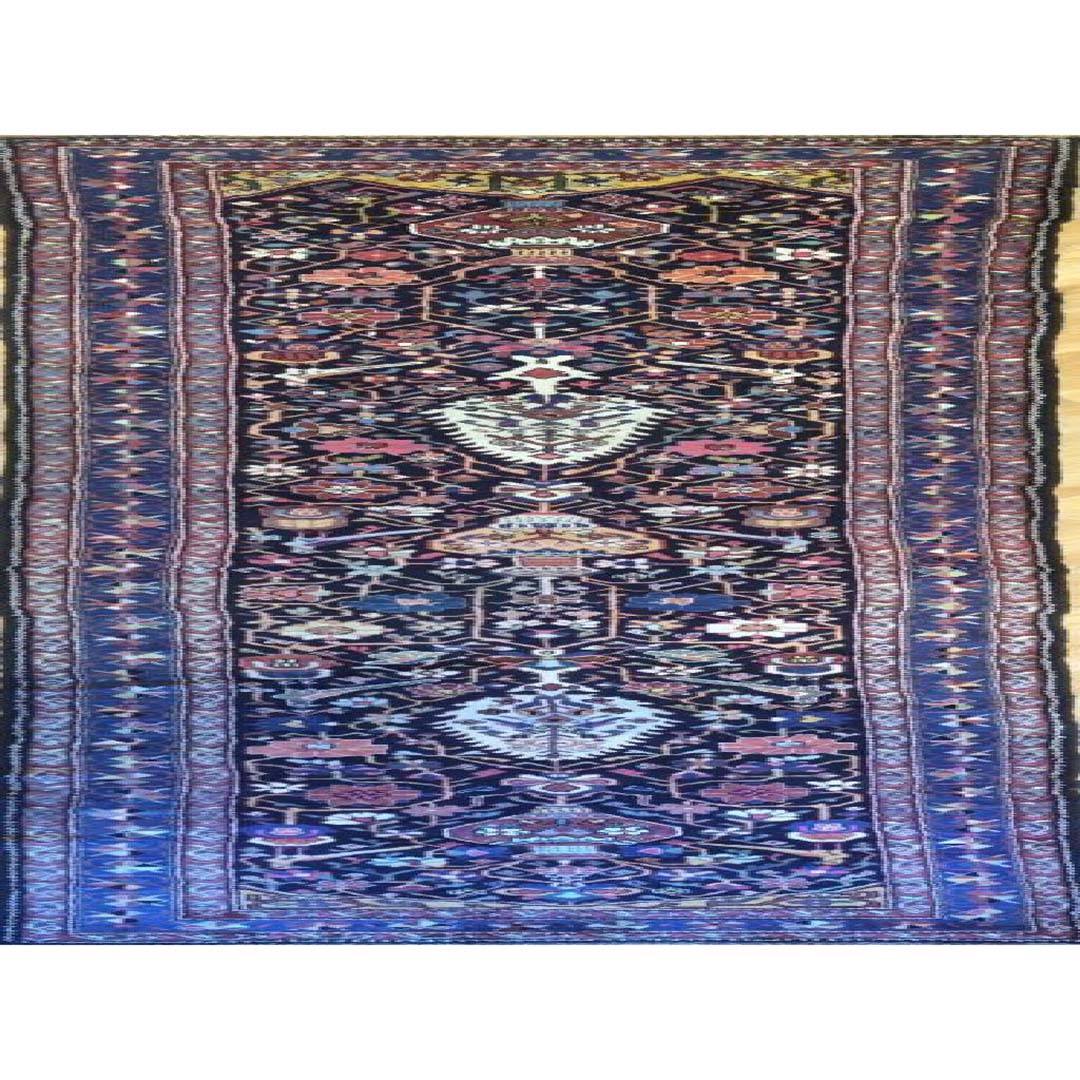 marvelous malayer 1900s - antique persian rug tribal runner-3'10" x 16'3" ft