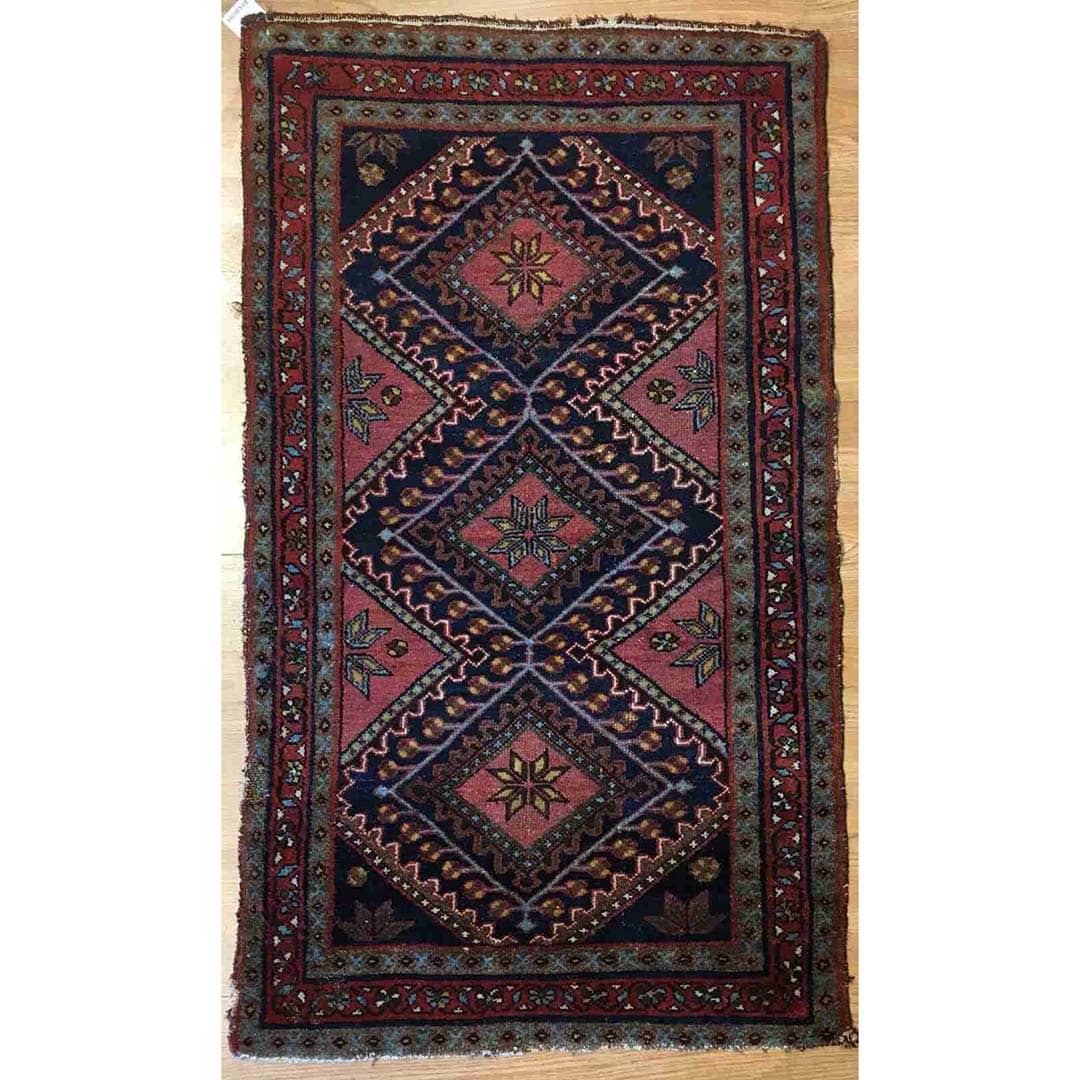 Marvelous Malayer - 1930s Antique Persian Rug - Tribal Carpet - 2'6" x 4' ft