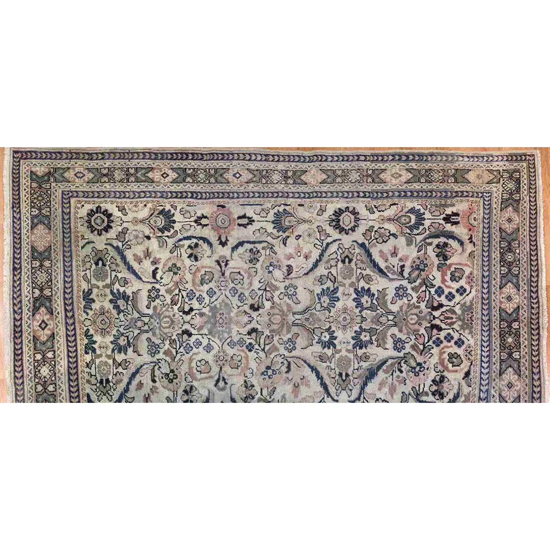 Marvelous Mahal - 1900s Antique Persian Rug - Tribal Carpet - 6'7" x 9'9" ft.