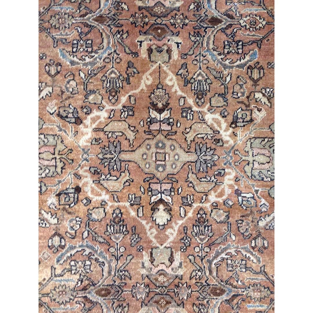 Spectacular Sultanabad - 1900s Antique Mahal Rug - Ziegler Tribal Rug 12' x 17'2" ft