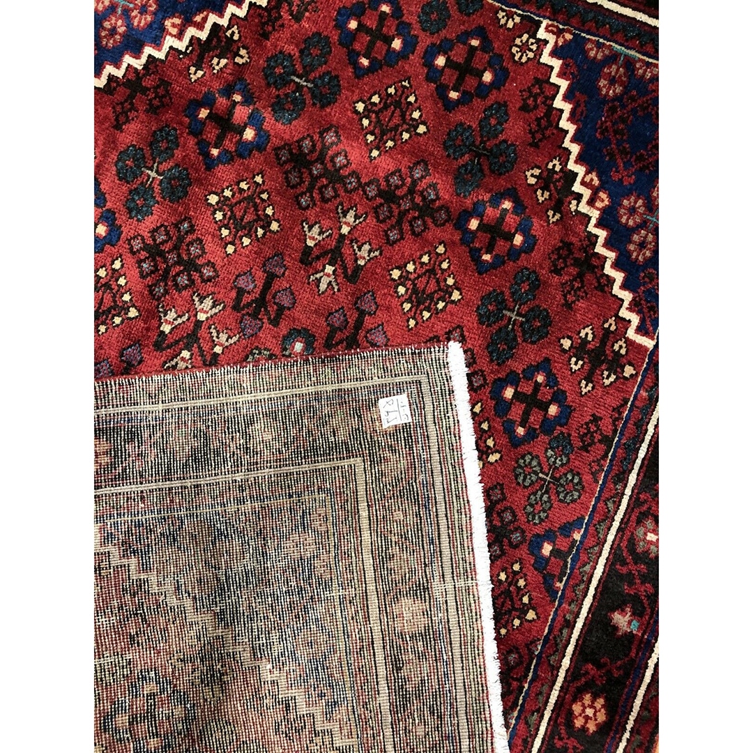 Jovial Josheghan - 1940s Antique Persian Rug - Tribal Carpet - 4'3" x 6'10" ft
