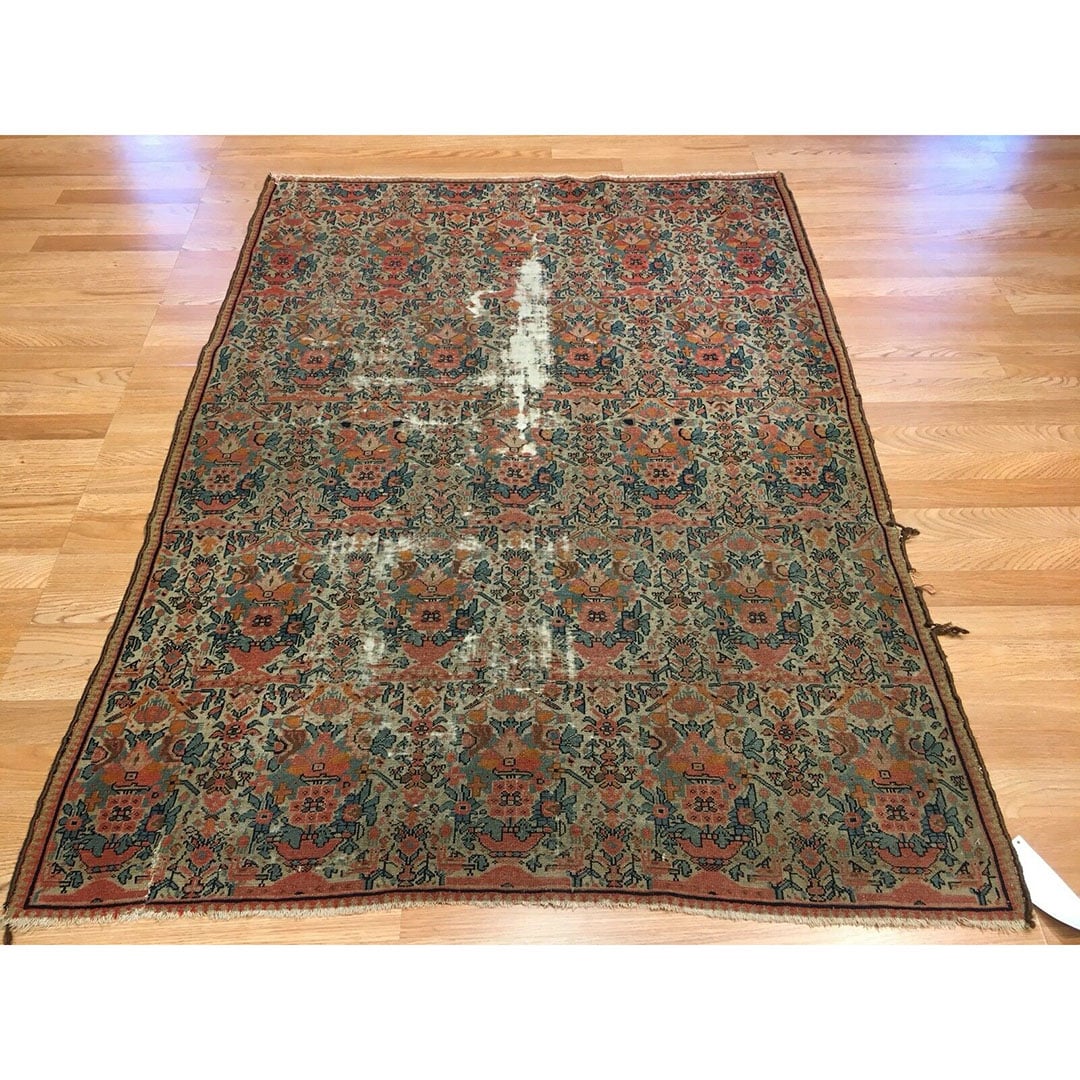 Marvelous Malayer - 1900s Antique Persian Rug - Tribal Carpet - 3'10" x 5'7" ft