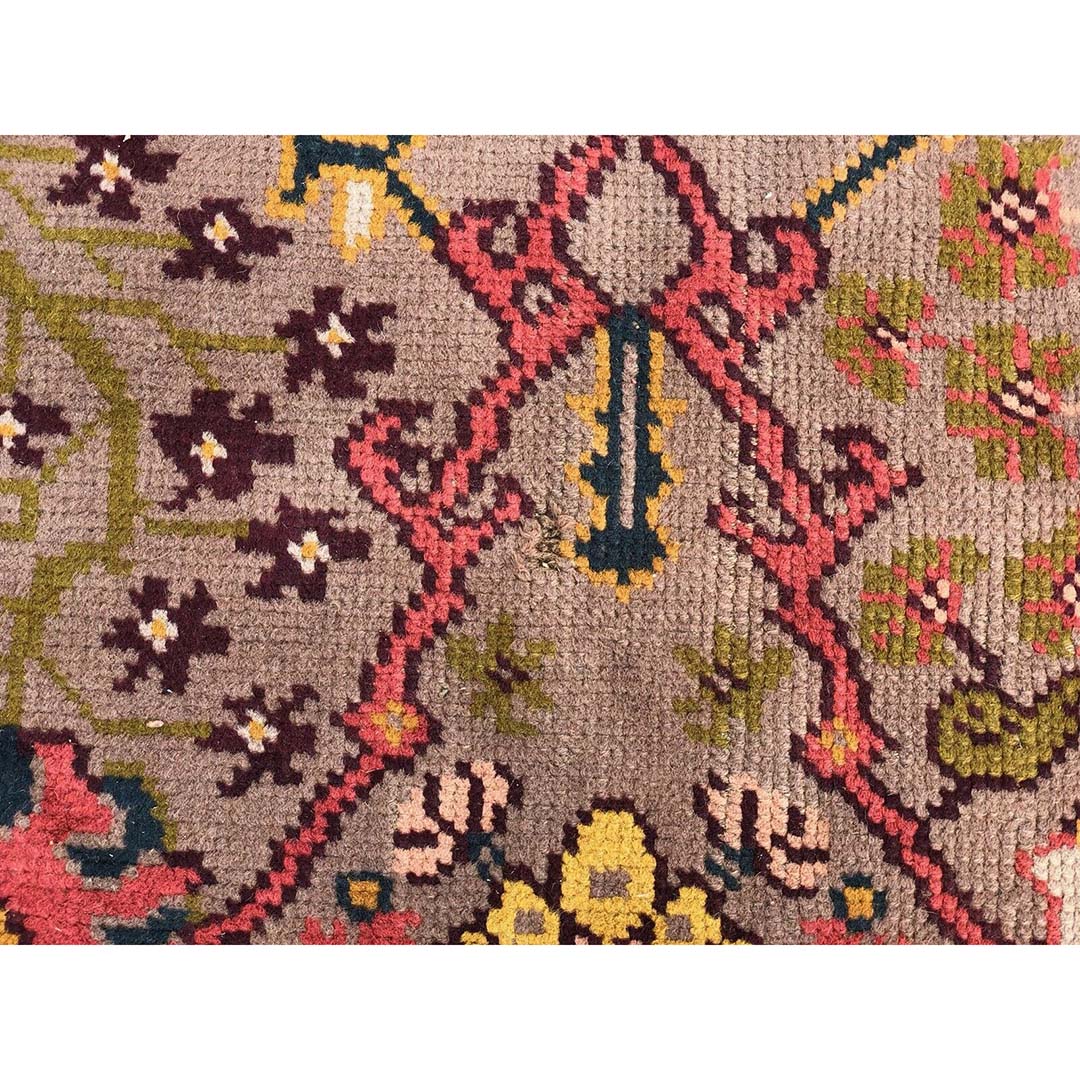 Original Oushak - 1920s Antique Anatolian Rug - Turkish Carpet - 11' x 16' ft