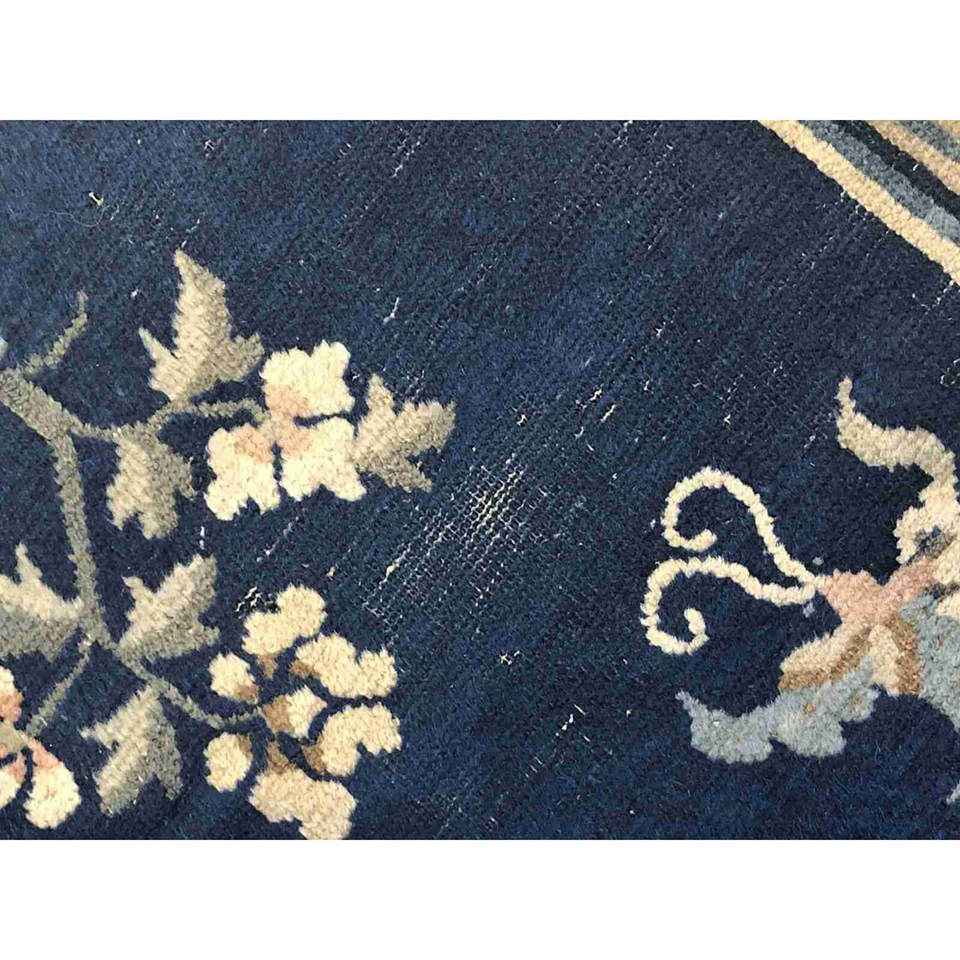 Captivating Chinese - 1900s Antique Peking Rug - Oriental Carpet - 2'11" x 5'8" ft