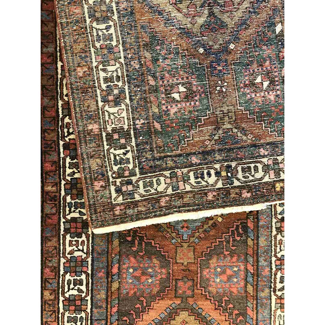 Special Serab - 1910s Antique Persian Rug - Tribal Runner - 3' x 14'5" ft