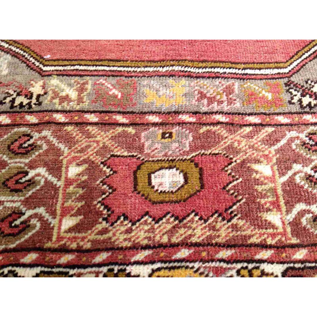 Miraculous Milas - 1920s Antique Tribal Rug - Nomadic Carpet - 3'3" x 5'6" ft.