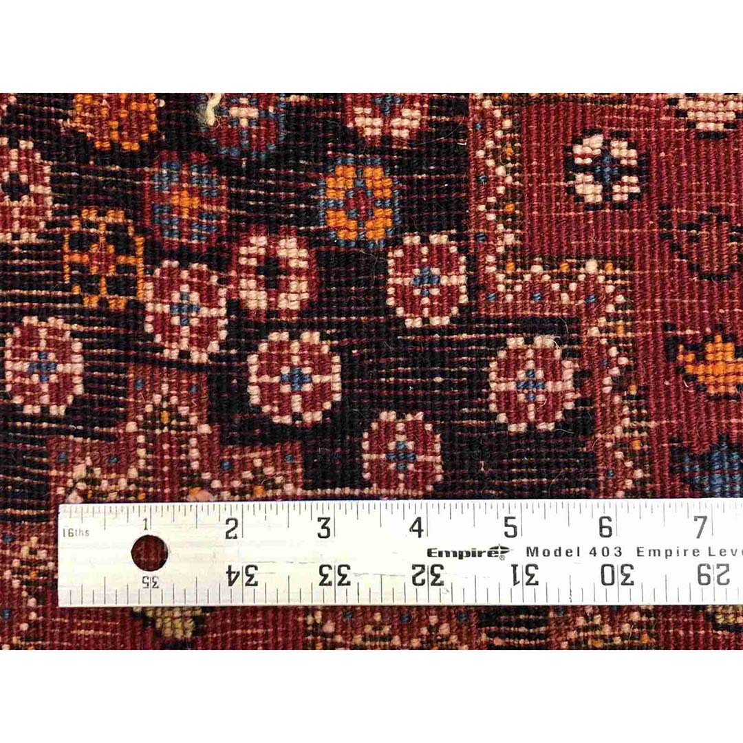 Special Shiraz 1940s -Antique Persian Rug Tribal Runner-3'5" x 8'7" ft