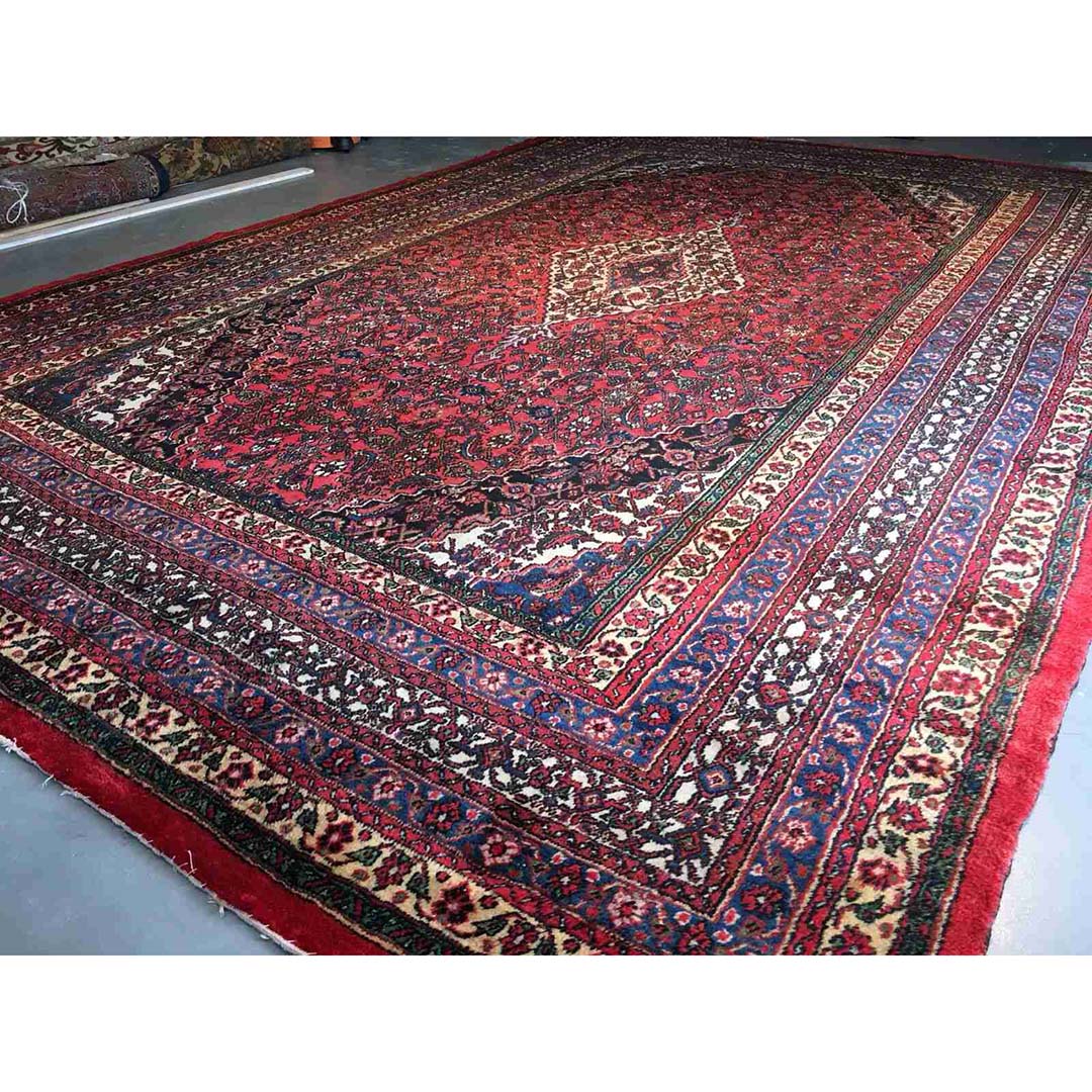 Marvelous Malayer - 1930s Antique Persian Rug - Tribal Carpet - 11'4" x 17'4" ft