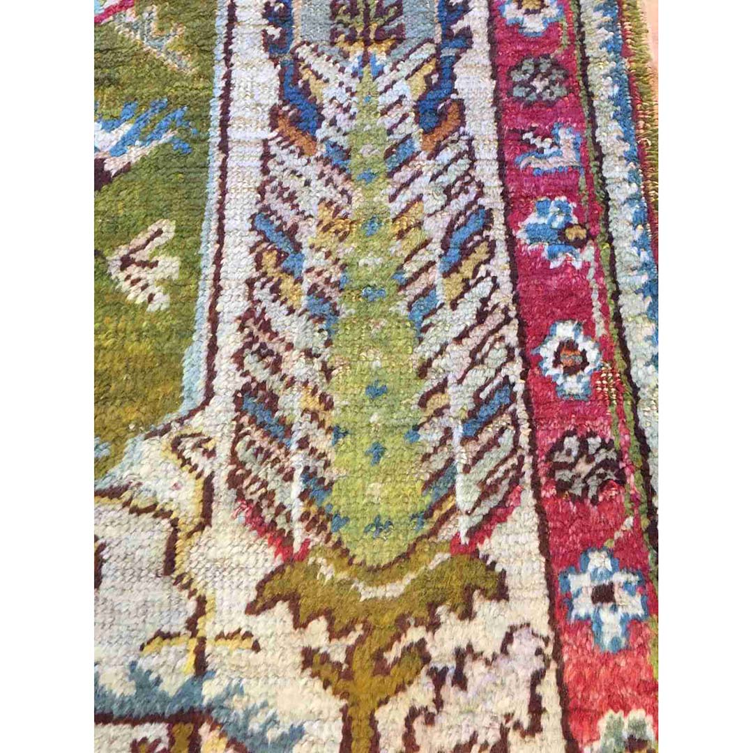 Beautiful Bergama - 1860s Antique Turkish Rug - Oriental Carpet - 3'5" x 5'9" ft.