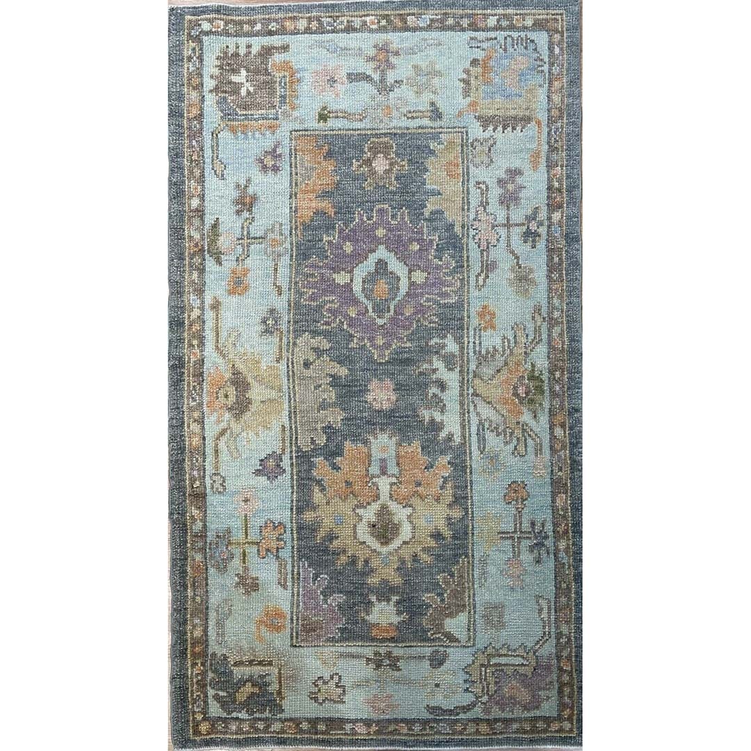 Outstanding Oushak - Vintage Turkish Rug - Tribal Carpet - 2'11" x 5'3" ft.