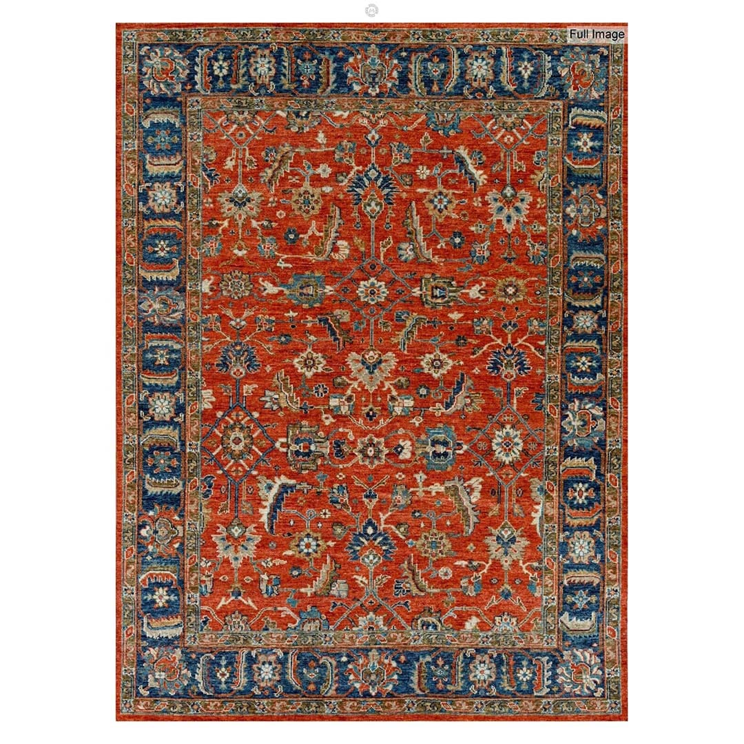 Sensational Saga 1016 - Transitional Oushak Rug - Turkish Carpet - 8'10" x 11'11" ft.