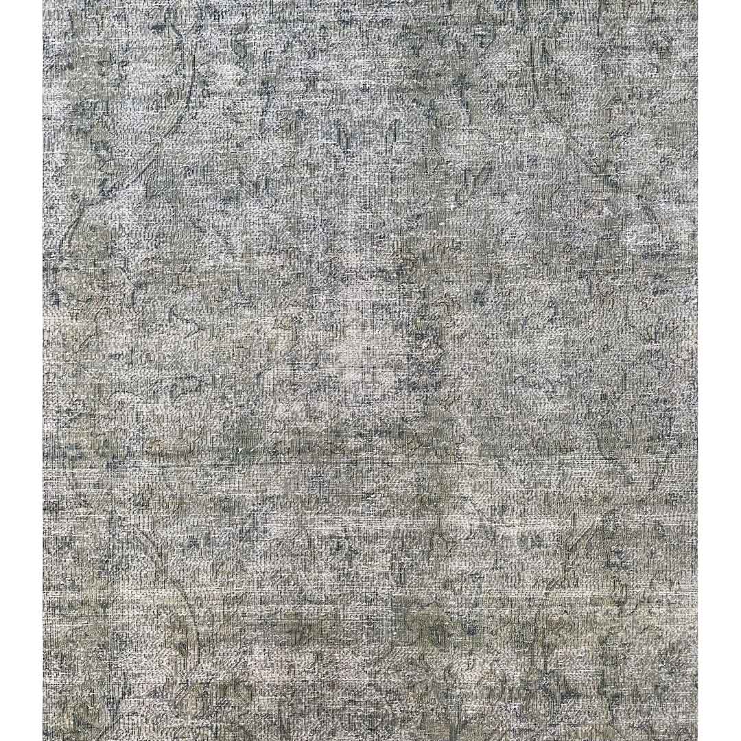Outstanding Overdye 1940s Antique Vintage Rug Distressed Carpet