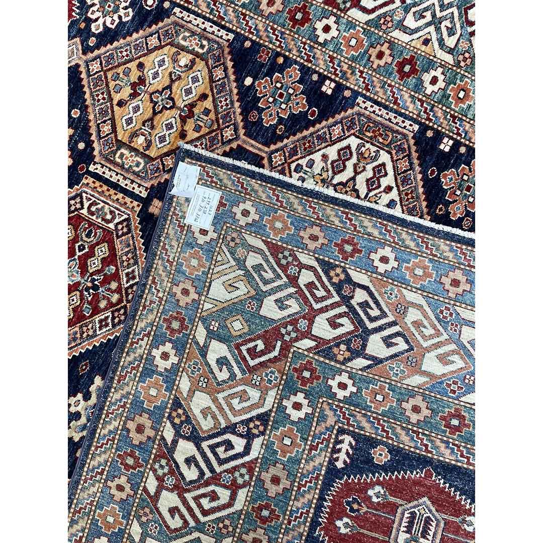 Amazing Afghan Super Kazak Rug Tribal Carpet