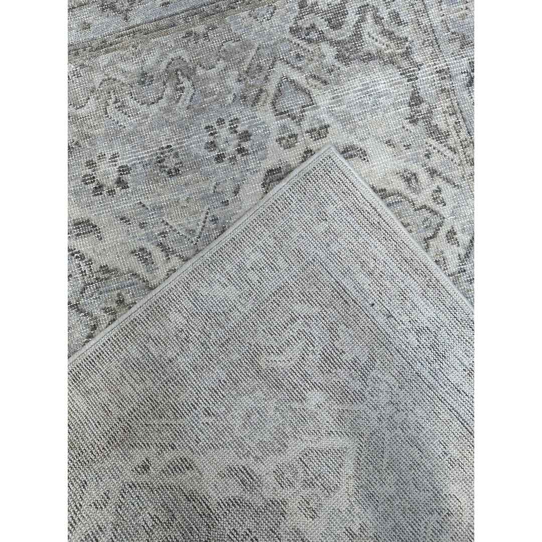 Delightful Distressed Vintage Khotan Rug Samarkand Design